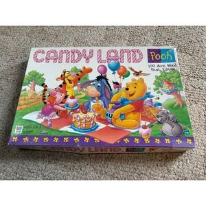 VINTAGE Pooh Candy Land Milton Bradley 1998 100 Acre Wood Picnic Missing Pieces